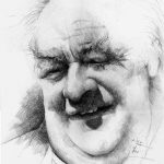Ernst Unbehauen (Zeichnung: R. Hellenschmidt)